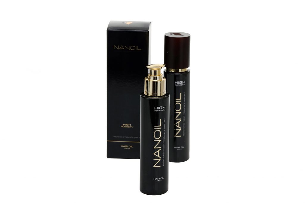 Three hair oils Nanoil for every type of hair